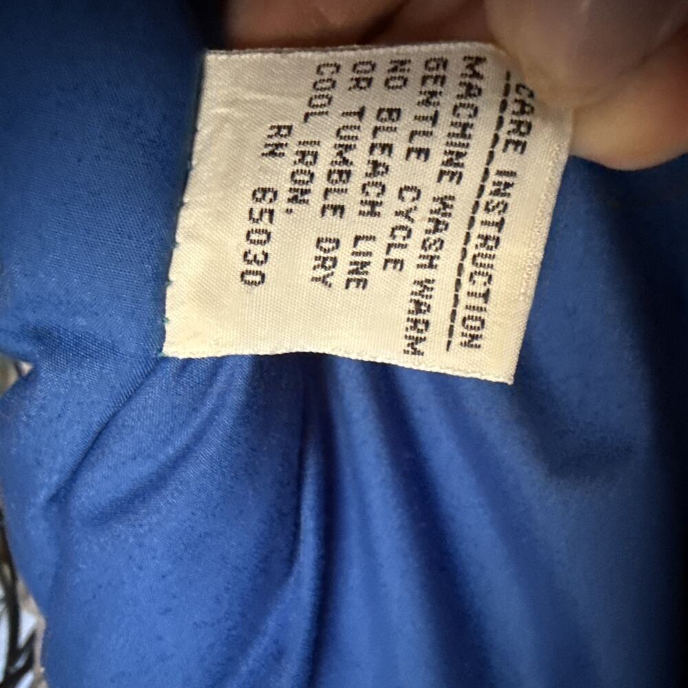 Vintage William Barry Struggle Gear Heavy Bomber Jacket Full Zip Padded Lge Gray - Picture 5 of 12